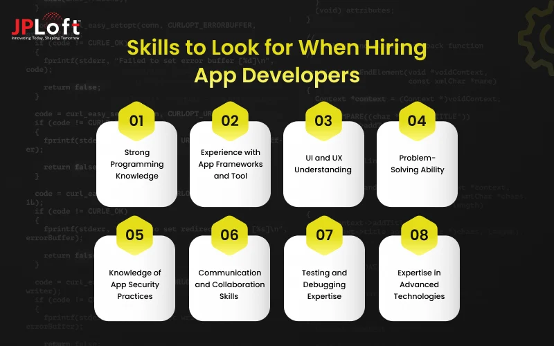 Skills to Look for When Hiring App Developers